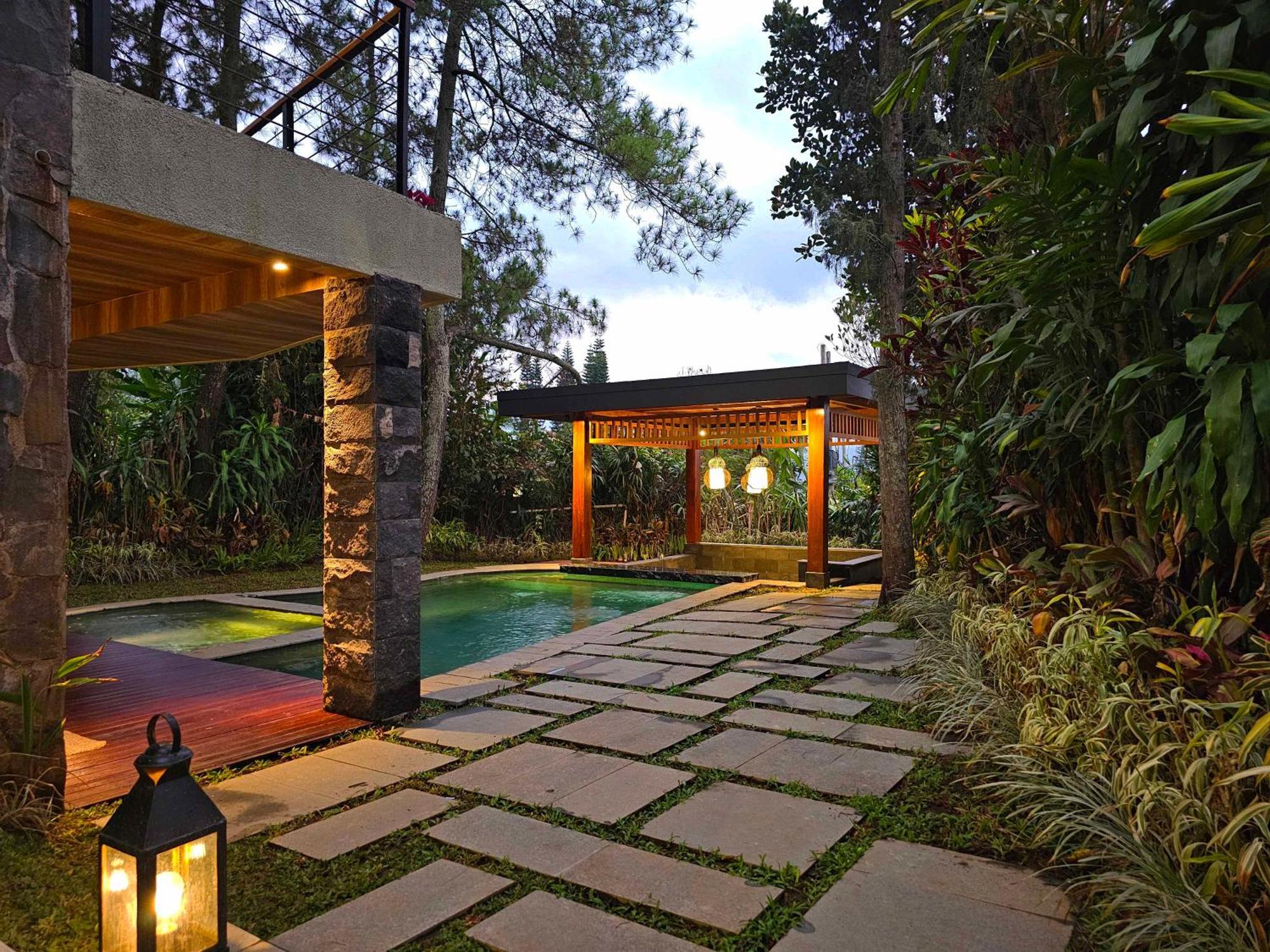 Villa 4-Br Klub Bunga No 4 Batu Malang Екстер'єр фото